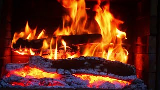 🔥 Cozy Fireplace 4K Fireplace with Crackling Fire Sounds Burning  Kamin Lagerfeuer fireplace [upl. by Adnoel604]