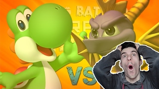 ÉPICAS BATALLAS DE RAP DEL FRIKISMO  SPYRO VS YOSHI  KEYBLADE  REACCIÓN [upl. by Magnuson]