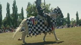 Summer of Jousting  Hever Castle [upl. by Drarreg]