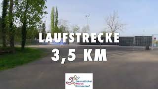 Darmstädter MerckFirmenlauf 13 Mai 2025  Laufstrecke 35 km [upl. by Odragde]