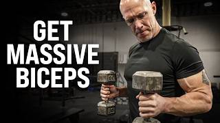 The ONLY 3 Bicep Exercises For Men Over 40 GET RIPPED ARMS [upl. by Anelec]