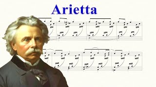 Edvard Grieg Lyric Pieces Arietta [upl. by Arremat]