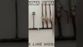 Oxygen pipe line amp manifold Works [upl. by Eihctir]