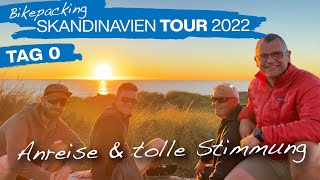 Tag 0 Skandinavien Tour Prolog Anreise nach Dänemark 7TageBikepackingTour mit 998 Km 7920 Hm [upl. by Indnahc]