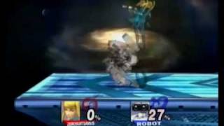 SSBB ZSS DsmashFoostoolDair Combo [upl. by Dralliw121]