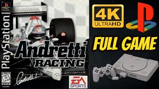 Andretti Racing PS1 Gameplay Walkthrough FULL GAME 4K60ᶠᵖˢ UHD🔴 [upl. by Vivienne]