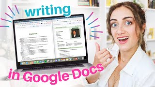 How to Write a Novel in Google Docs [upl. by Ainna]