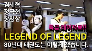 지금의 태권도가 있게 한 레전드들의 훈련 모습  TAEKOWNDO LEGEND OF KOREA [upl. by Ahsehat]