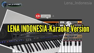 LENA INDONESIA  Rickie Andrewson Karaoke Cover By Tino [upl. by Robet]