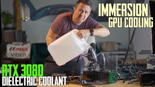 Immersion Cooling RTX 3080 ETH Mining Rig with Dielectric Coolant [upl. by Dam800]