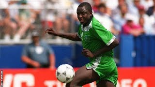 Rashidi Yekini Best Skills amp Goals [upl. by Marozas145]