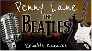 The Beatles  Penny Lane KARAOKE 🎤 🎶 🎼 🎵 [upl. by Anatollo]