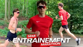 La MEILLEURE SÉANCE pour PRÉPARER un SEMIMARATHON  En route pour le semimarathon d’Amsterdam [upl. by Aneeuq584]