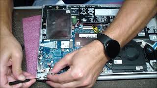 Lenovo S340 Power Jack Repair Broken Charge Port [upl. by Hnaht]