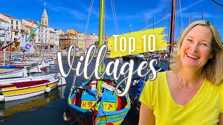 TOP 10 Most beautiful Villages in Côte d’Azur  Provence  French Riviera Travel Guide [upl. by Aver449]