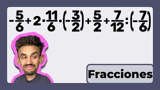 ✅ 👉 ¿Cómo RESTAR SUMAR y MULTIPLICAR FRACCIONES 🤯 FÁCIL y DIVERTIDO Reto 25 [upl. by Tnattirb]