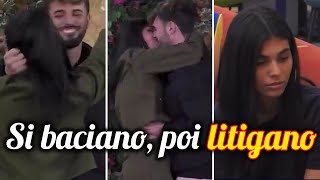 Gf Federica e Alfonso si baciano chiariscono ma li litigano di nuovo il triangolo amoroso continua [upl. by Ellenrahs]