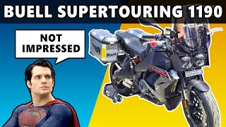 Buell SuperTouring 1190 On First Look  New Buell Motorcycle Fails to Impress [upl. by Acnoib]