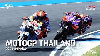 MotoGP Thailand 2024 ThaiGP MotoGP Sprint 2024 Thai GP Buriram MotoGP24 [upl. by Bayard]