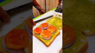 Tasty tasty Veg cheese sandwiche food foodivlogs trending vairalvideo ytshorts streetfood [upl. by Nyvets]