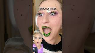 Viral Beetlejuice lips lipstick viral fun music shortsvideo shortsfeed [upl. by Yelsnit403]