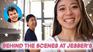 Behind the Scenes at Jessers Bucketsquad House [upl. by Tarra]