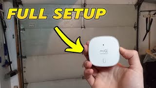 How to Setup myQ Chamberlain Smart Garage Control [upl. by Llebana]