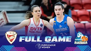 DVTK HUNTherm v Perfumerias Avenida  Full Basketball Game  EuroLeague Women 202223 [upl. by Leverett]