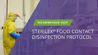 Control Biofilm and Disinfect Food Contact Surfaces with Sterilex PerQuat® Technology [upl. by Cumine]