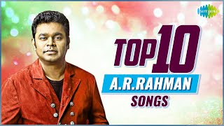 Top 10 AR Rahman Songs  Enna Solla Pogirai  Kadhal Sadugudu  Kaattrae En Vaasal  Swasamae [upl. by Magree]