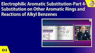 Electrophilic Aromatic SubstitutionPart 4Substitution on Other Aromatic Rings and Reactions of Alk [upl. by Esilana]