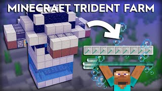 Minecraft Easy DrownedTrident Farm [upl. by Rauch]