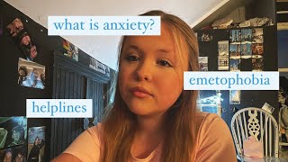 VLOGMAS DAY 3  what is anxiety and emetophobia  my personal experience ft ameliaHD [upl. by Ardnuasal687]