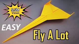 How To Make A Paper Airplane Fly A Lot [upl. by Carissa85]