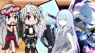 Danmachi React To Rimuru  That Time I Got Reincarnated As A Slime  Gacha Club [upl. by Chlo606]