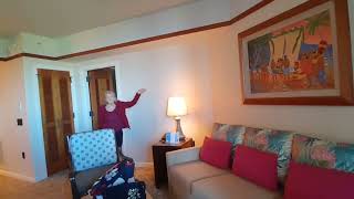 Aulani One Bedroom Villa Ocean View Walkthrough Tour [upl. by Richers252]