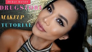 Drugstore Brand Make Up Tutorial [upl. by Ahtikal]