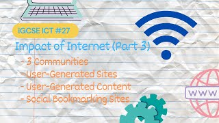 Online Communities Part 2  iGSCE ICT 28 [upl. by Annaul]