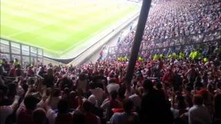 Heerenveen  Ajax 22 Vanuit het uitvak [upl. by Hgielak479]