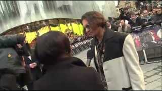 Johnny Depp at the European premiere of Dark Shadows [upl. by Gaskin430]