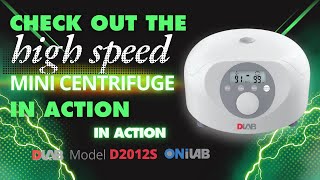 Check Out The High Speed Micro Centrifuge In Action [upl. by Scevour795]