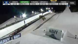 Mark McMorris wins gold in America’s Navy Snowboard Big Air  Winter X Games [upl. by Nalhsa584]