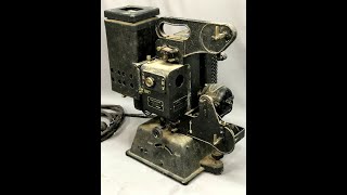 c1923 Kodascope Model A  First Kodak 16mm Home Movie Projector [upl. by Seessel485]