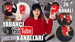 İNGİLİZCE ÖĞRENENLER İÇİN YOUTUBE KANALLARI  Her İçerikten 30 Kanal [upl. by Flosser]