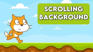 Scrolling Background in Scratch [upl. by Aihcela900]