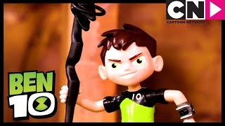 Ben 10 Toy Play  Diamondhead In The Forbidden Temple  Ben 10 Toys  Cartoon Network [upl. by Nyleikcaj27]