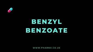 How to pronounce Benzyl benzoate [upl. by Arocat]