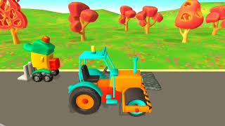 vehicle 🚜 running youtube [upl. by Enelyw]