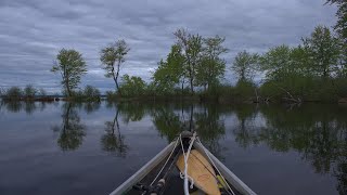 Exploring a LOST and Abandoned CANOE ROUTE  The Bonnechere River  Basin Depot to Round Lake [upl. by Jamill]