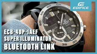 Unboxing The New Casio Edifice ECB40P1AEF [upl. by Sarena]